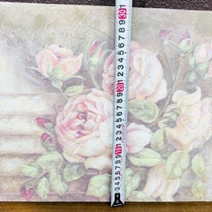アートパネル 薔薇 キャンバス絵 インテリア アンティーク調の画像