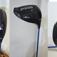 【値下げ・バーゲン価格】PING/ピンG425 LSTドライバーロフト１０．５°マットブラック　リシャフト品フジクラSPEEDER　NX装着　Flex Rヘッドカバー付■引き取り優先の画像