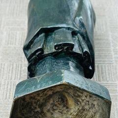 法然房源空求道青年仏像 中古品　の画像