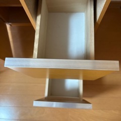 無料　ニトリ　ドレッサー　姿見ドレッサー 鏡台イス　中古の画像
