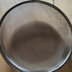 茹で上げに便利なざるの画像