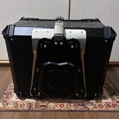 大容量　バイク用　リアボックス アルミトップケース (80L Black 黒) リアボックス 汎用 ブラックの画像