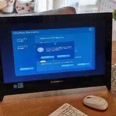 画面一体型PC　正規windows　正常動作　Lenovo C260の画像