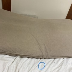 ☺️座椅子  A ゴロ寝マット  薄茶色 53✖️49✖️44cm  4段 布貼り カバー洗濯可の画像