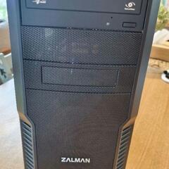 ほぼ未使用★BTO完成品ゲーミングPC　ZALMAN Z3 PLUS透明ケースの画像