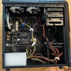 ほぼ未使用★BTO完成品ゲーミングPC　ZALMAN Z3 PLUS透明ケースの画像