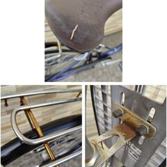 中古自転車 3段変速 26インチ LEDオートライト 軽整備済み 防犯登録対応 町田市 相模原市 MM778の画像