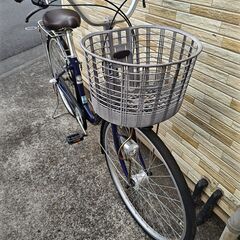 中古自転車 3段変速 26インチ LEDオートライト 軽整備済み 防犯登録対応 町田市 相模原市 MM778の画像