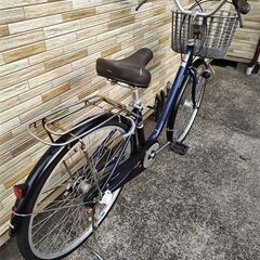 中古自転車 3段変速 26インチ LEDオートライト 軽整備済み 防犯登録対応 町田市 相模原市 MM778の画像