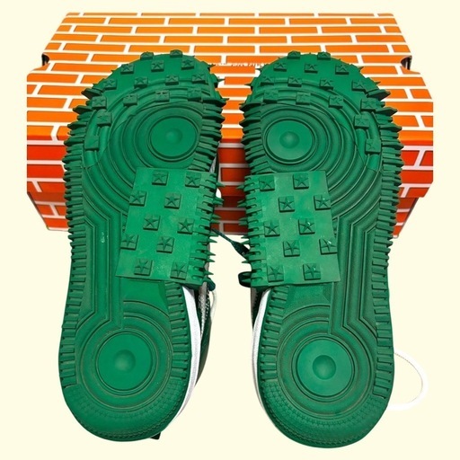 超希少　26.5cm Off-White×NIKE Air Force1 緑