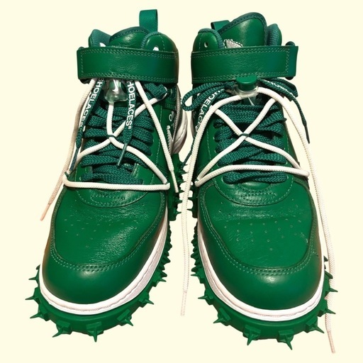 超希少　26.5cm Off-White×NIKE Air Force1 緑