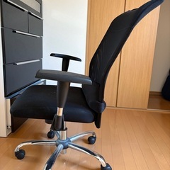取引予定　無料⭐︎椅子　チェア　中古　黒　ブラックの画像
