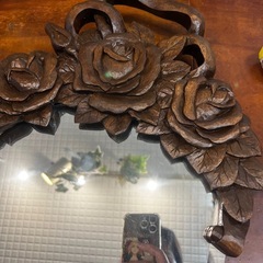 壁掛け　鏡の画像