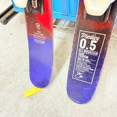 FACTION 子供用スキー PRODIGY 0.5 115cm レンタル落ち ジュニアスキーの画像