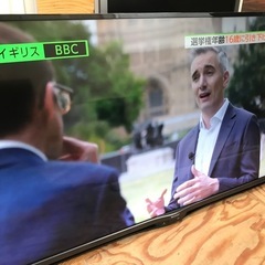 【スタンドセット】液晶テレビ　SHARP  AQUOS  45型　4T-C45AL1  2019年製の画像