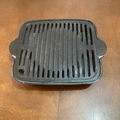 2人用焼肉グリル(鉄鋳物製)の画像