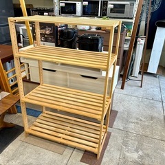 木製ラックの中古が安い！激安で譲ります・無料であげます