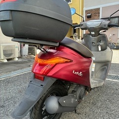 スズキ レッツ5G CA47A 外装色褪せ凄い！でも調子は良いよ！引き取り限定  動画ありの画像