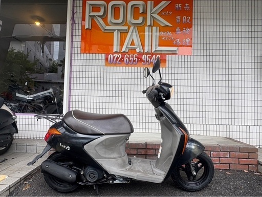 ★6万円　レッツ5 セル1 実動車　インジェクション　スズキ　レッツ　CA47A 原付　スクーター