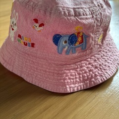 ミキハウス　ベビー帽子とスカートセットの画像