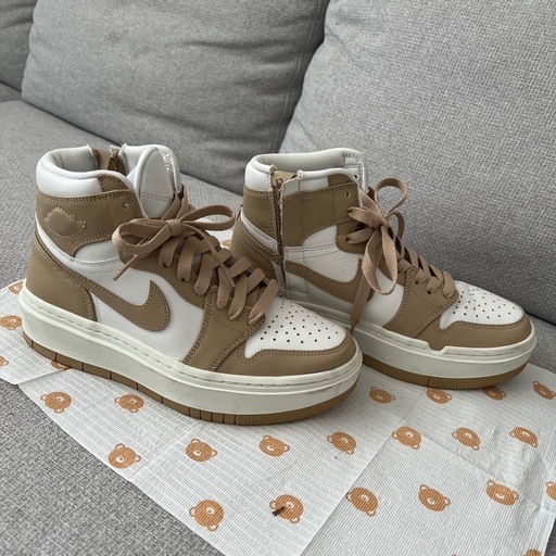 NIKE WMNS AIR JORDAN 1 ELEVATE HIGH white/desert-sail dn3253-121 ナイキ ウィメンズ エアジョーダン 1 エレベート