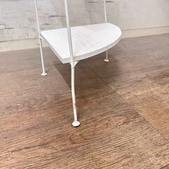 アウトレット　　デポシリーズ　キッチン　３段ラック　WHの画像