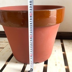 【洗浄済み】 植木鉢 13号 プランター 大 高知市仁井田の画像