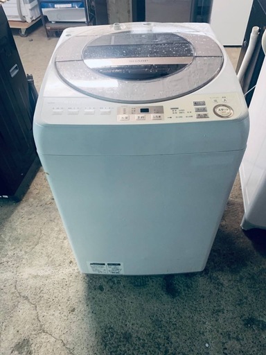 ✨‼️送料設置料無料‼️EJ180番 SHARP 全自動電気洗濯機 ES-GV9A 🌸シャープ全自動電気洗濯機 ES-GV9A-N (エコリッチストア) 横浜