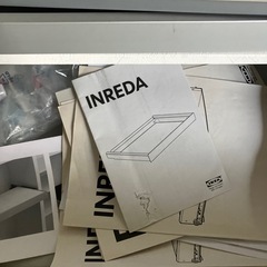 IKEA　食器棚の画像
