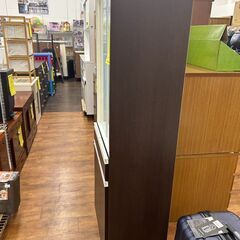 【広島石内店】ジモティｰ割あり！！ｽﾗｲﾄﾞ扉食器棚/クリーニング済みHG-6424の画像