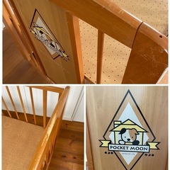 【お譲り先決まりました】ベビーベッド ベビーゲージ の画像