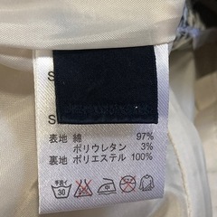 【美品】ミニスカート(千鳥格子柄、伸縮生地)の画像