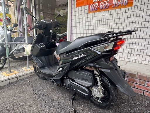 ★20万円　スウィッシュ125 セル1 実動車　スズキ　スウィッシュ　小型　スクーター　DV12B 2018年モデル！