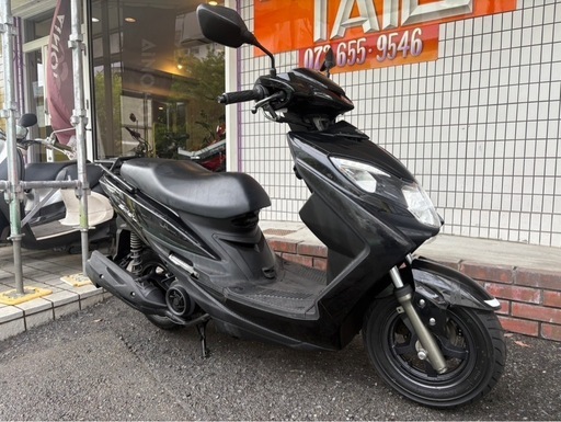 ★20万円　スウィッシュ125 セル1 実動車　スズキ　スウィッシュ　小型　スクーター　DV12B 2018年モデル！