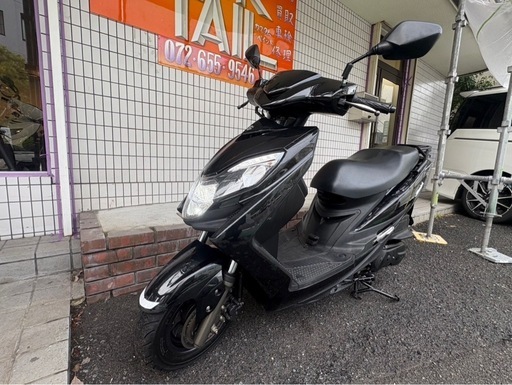 ★20万円　スウィッシュ125 セル1 実動車　スズキ　スウィッシュ　小型　スクーター　DV12B 2018年モデル！