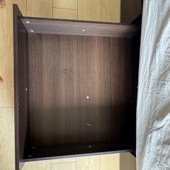 収納付きベッド　マットレス付きの画像