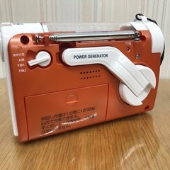 ☆手回し充電ラジオライト　WINTECH  KDR-118の画像