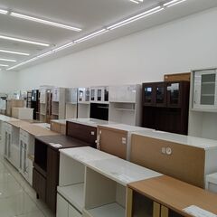 ★リユースのサカイ日立店★HJ7141 NITORI レンジ台 ホワイト H105×D40×W70 クリーニング済み の画像