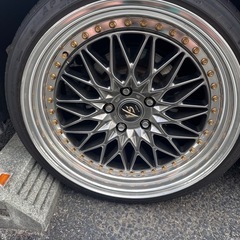 work vs xv 19インチ　114.3 5穴 ステップリムホイールの画像