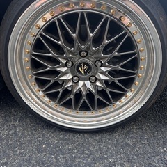 work vs xv 19インチ　114.3 5穴 ステップリムホイールの画像