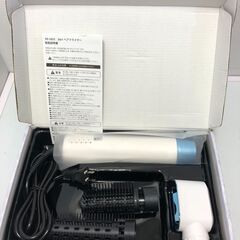 ☆【未使用品】3in1 HAIR DRYER ヘアドライヤー ホワイト グリーン カール ブラシ (NF250624) 546-11の画像