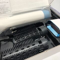 ☆【未使用品】3in1 HAIR DRYER ヘアドライヤー ホワイト グリーン カール ブラシ (NF250624) 546-11の画像