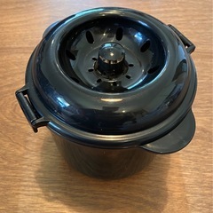 【未使用】電子レンジ専用炊飯器　ちびくろちゃんの画像