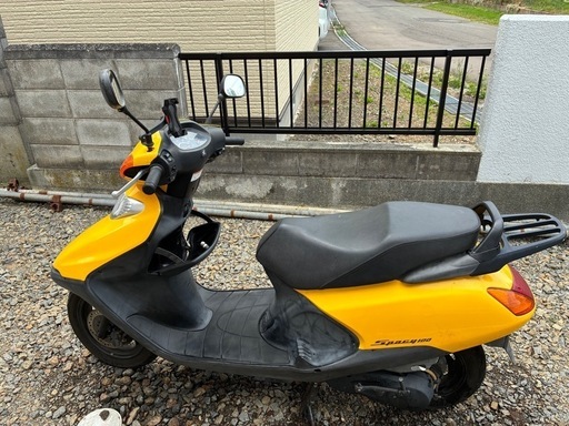 実働　原付二種　ホンダ　スペイシー１００　ＪＦ１３　引き取り希望