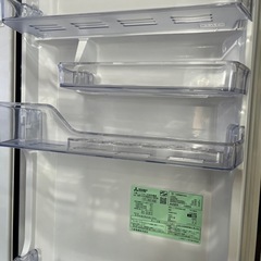 【配送方法相談可】三菱冷凍冷蔵庫 300L 2032年まで保証付きの画像
