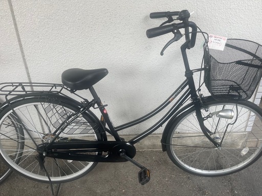 7J181ホームサイクル26サイズオートライト付き自転車専門店の