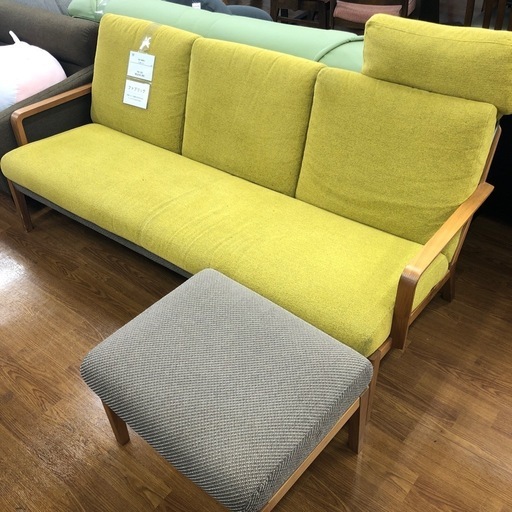 3人掛けソファ　karimoku  【トレファク川越店】