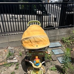 くまのプーさん　帆付き三輪車の画像