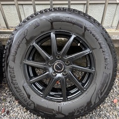 【中古品】ブリヂストン スタッドレスタイヤ 4本セット 225/70R16 BRIDGESTONE BLIZZAK DM-V3 の画像