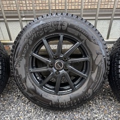 【中古品】ブリヂストン スタッドレスタイヤ 4本セット 225/70R16 BRIDGESTONE BLIZZAK DM-V3 の画像